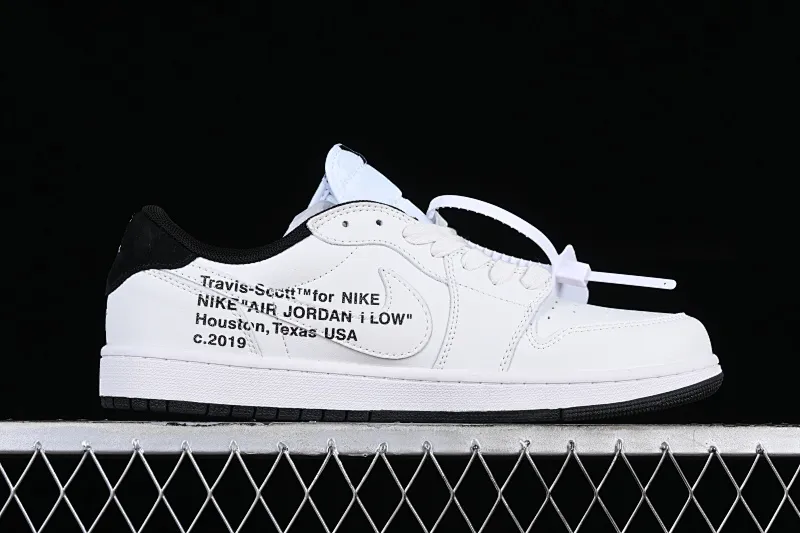 All categories Air Jordan Jordan series basketball shoes Air Jordan 1 Low Travis Scott x Air Jordan 1 Low OG AJ1 Joe 1 undercut low top DH7866-180